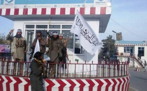 Stars And Stripes Taliban Hoist Flags To Build Political Brand