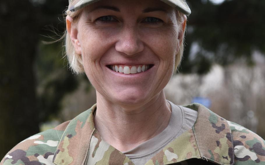 Col. Michelle M.T. Letcher is the commander of the 16th Sustainment Brigade, the Army's only large logistical support unit in Europe.