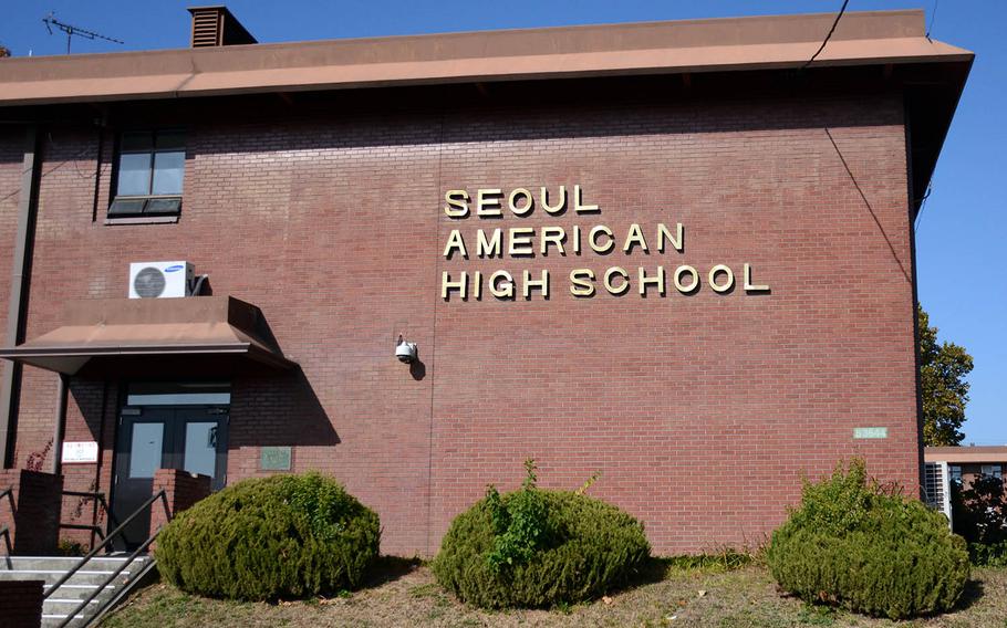 Yongsan Garrison's Seoul American Middle School will be combined into a single institution next year.