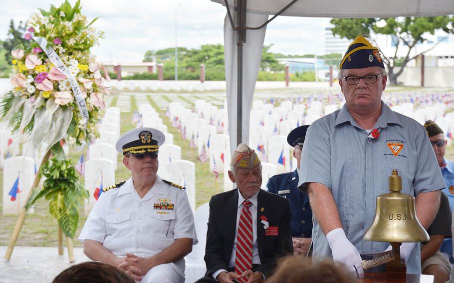 Veterans Day is observed at Clark Veterans Cemetery in the Philippines, Saturday Nov. 11, 2017.