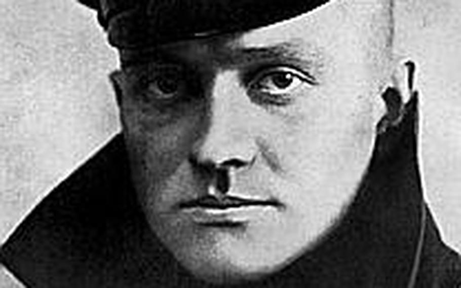 Manfred Freiherr von Richthofen, better known as the Red Baron, Germany's highest decoration for bravery in war.
                