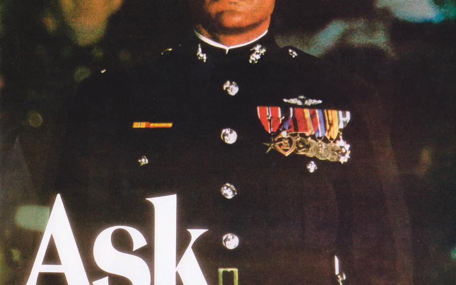 James Capers Jr., then a Marine first lieutenant, is pictured in 1970 as the face of the Corps' recruiting campaign "Ask a Marine."