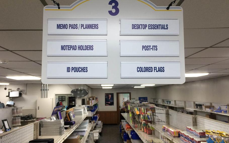 General Services Administration stores are being updated from selling government-managed inventory to having their shelves stocked by commercial vendors such as Office Depot.
