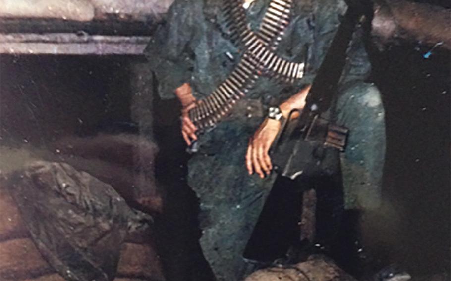 Jim Markson in Vietnam in 1968