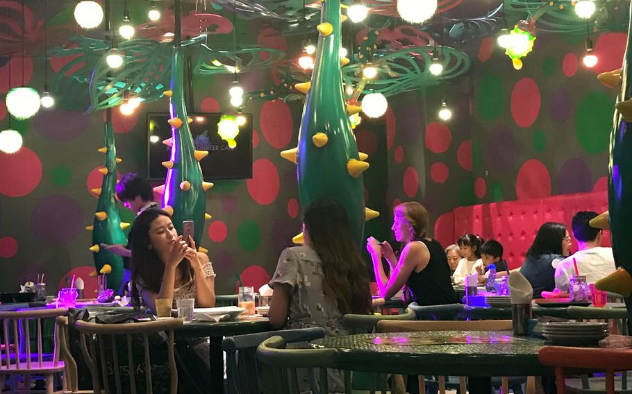Kawaii Monster Cafe is a popular Tokyo attraction among both foreign tourists and locals looking to experience the "Cool Japan" aesthetic.