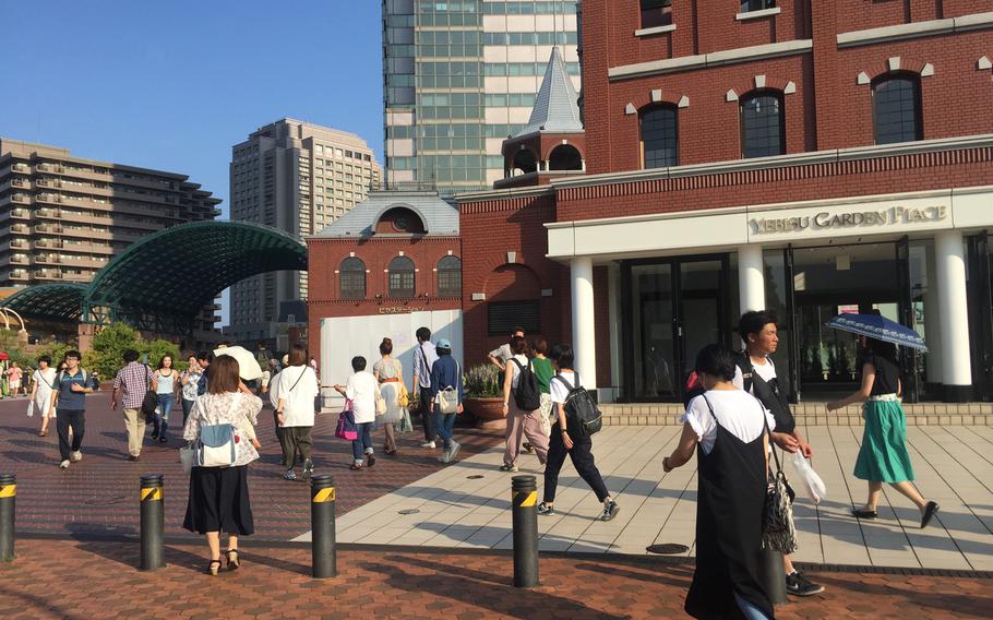 The Museum of Yebisu Beer is located in the Yebisu Garden Place complex — home to a wide variety of upscale shops and restaurants.