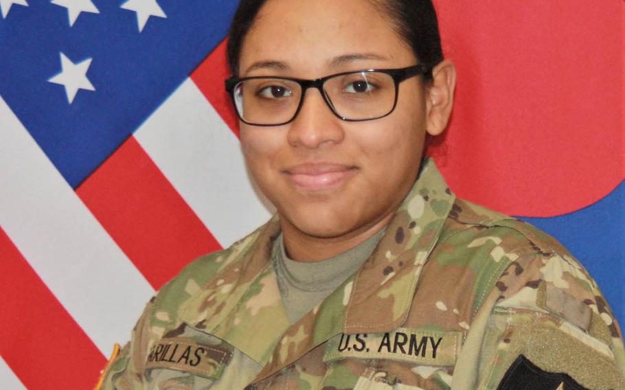 Pfc. Adrienne Barillas, 22, of The Woodlands, Texas, was found dead at Camp Humphreys, South Korea, Sunday, Sept. 23, 2018.