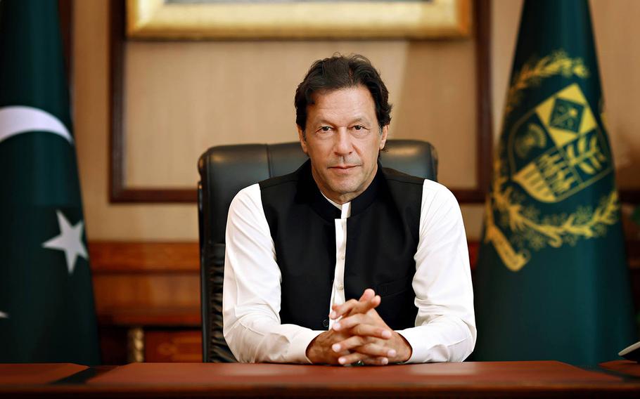 Pakistan Prime Minister Imran Khan.