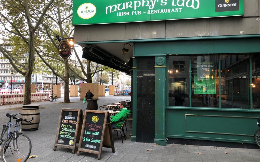 Murphy's Law Irish Pub, located outside the train station in Mannheim, Germany offers a wide variety of tastes in their dishes and their spirits.