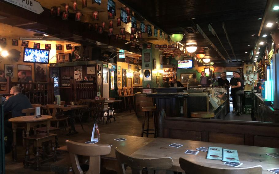 Murphy's Law Irish Pub, located outside the train station in Mannheim, Germany offers a wide variety of tastes in their dishes and their spirits.
