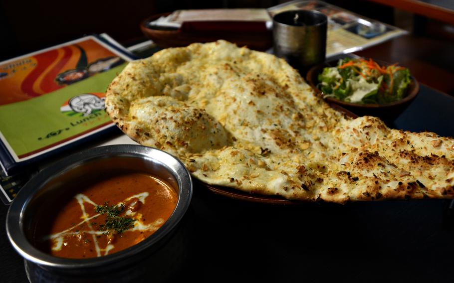 Dana Chula offers a wide selection of traditional Indian fare, such as mutton curry and chicken tikka, as well as some Japanese-inspired dishes.