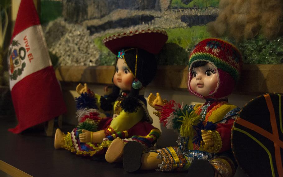Salsa's interior is decorated with traditional Peruvian art, bringing a unique Latin flair to the restaurant.