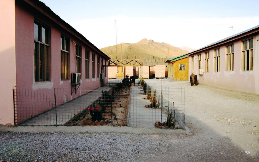 A view of a living area for Afghan army soldiers assigned to Forward Operating Base Altimur in 2011. Members of Regional Support Command-East, with the assistance of an Afghan contractor and FLUOR, completed the work on the Combined Action Tactical Operations Center there. Fluor, a U.S. engineering and construction company, is being sued for overcharging the government hundreds of millions of dollars for work in Afghanistan.