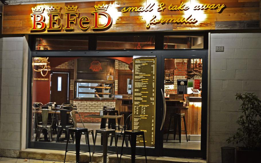 No matter the day of the week that you decide to dine at BEFeD, a popular restaurant in Sacile, Italy, they will be open and ready to serve you some of their famous flavorful chicken.