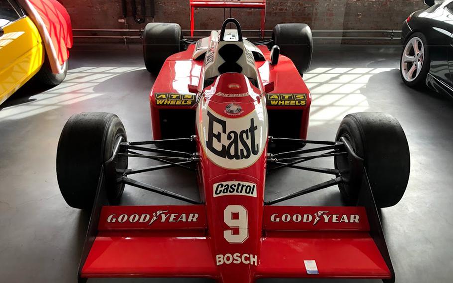 A race car at Klassikstadt in Frankfurt, Germany.