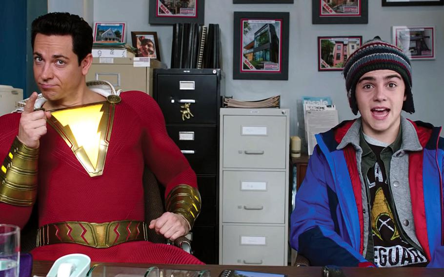 Zachary Levi and Jack Dylan Grazer in "Shazam!" DC Comics/Warner Bros.