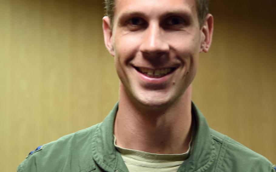 Air Force Capt. Andy Forsyth C-130J pilot with the 37th Airlift Squadron out of Ramstein Air Base, Germany.