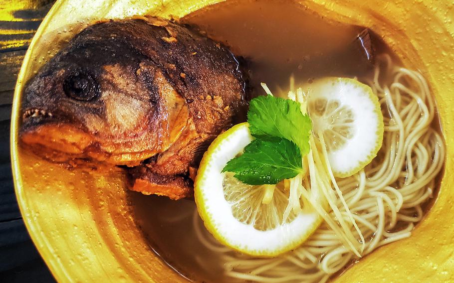 For one week in September 2019, the 20-seat Ninja Cafe & Bar in Tokyo served 1,000 bowls of piranha ramen.