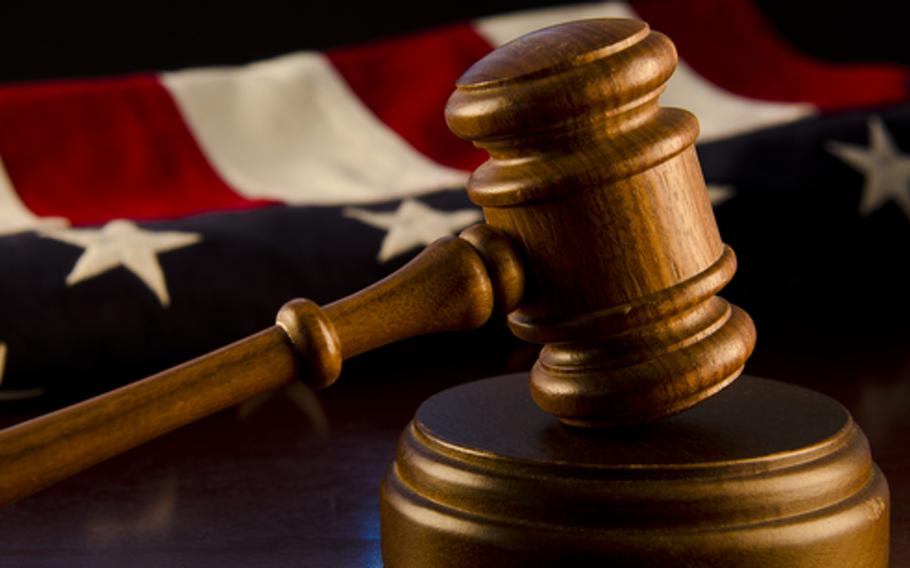 Maj. Jason A. Scott is asking the military's highest court to overturn his sentence and reinstate his pension and other retirement benefits.