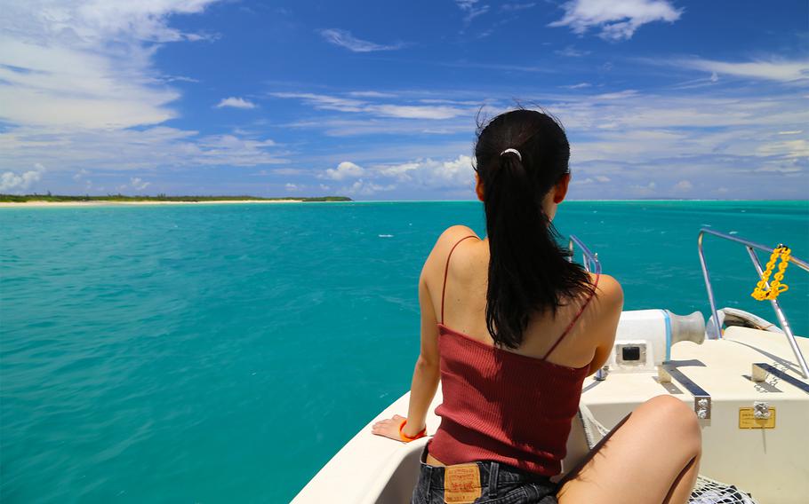 Yoron Island, part of the Amami archipelago in Japan's Kagoshima prefecture, is just two hours by ferry from Motobu Port in northern Okinawa.