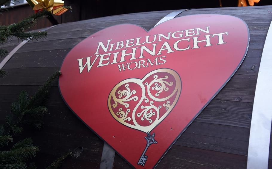 The Christmas market in Worms, Germany, goes until Dec. 23, 2019.