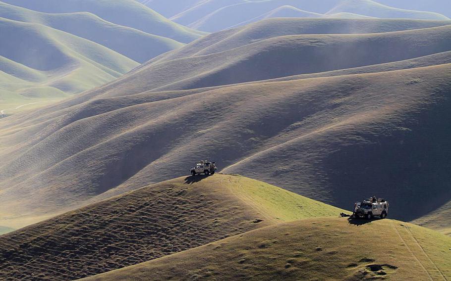 An Afghan National Army soldier who shot and killed his commander in October in the remote northern province of Sar-e-Pul, shown, over a dispute about back wages was sentenced to death last week.