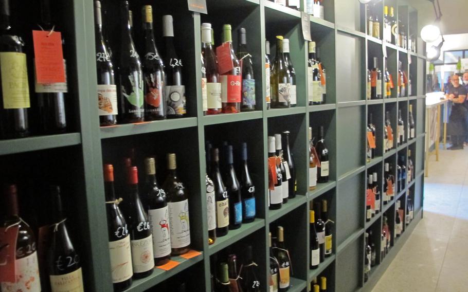 Cantina del Tormento specializes in natural wines made from organic grapes, indigenous yeast and little or no added sulfites. The cantina's cocktails are also locally renowned.