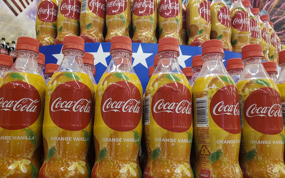 Coca-Cola introduced its Orange Vanilla flavor to customers in Japan on Monday, June 15, 2020.