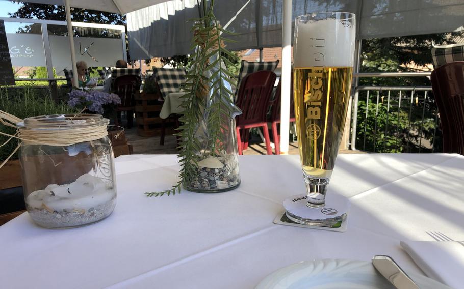 Klags in Rodenbach has a nice shaded deck and a diverse menu.