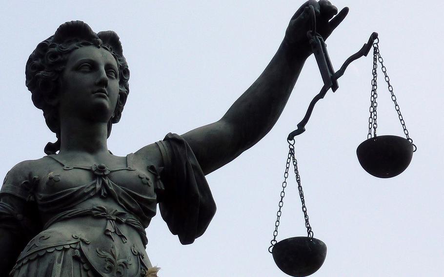 The stepmother of a 4-year old U.S. Army dependent found dead in an Eschenbach home in November 2019 was sentenced to nine years in prison by a court in Weiden, Germany, July 2, 2020. Stars and Stripes
