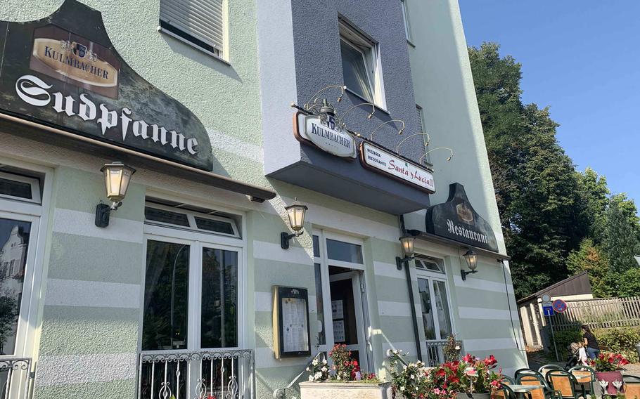 Pizzeria Santa Lucia II in Grafenwoehr, Germany on Sept. 22, 2020.