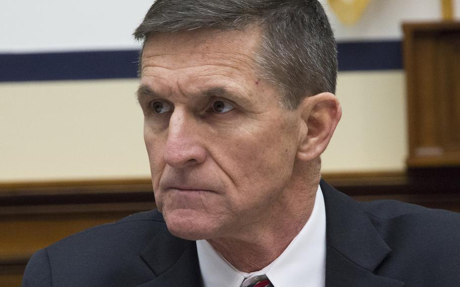 Retired Army Lt. Gen. Michael T. Flynn, at a House Armed Services Committee hearing in February, 2015.