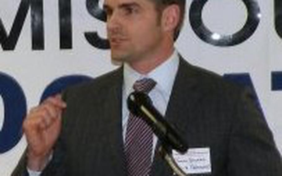 Missouri Congressional candidate Tommy Sowers