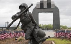 The National D-Day Memorial in Bedford, Va. During the Normandy invasion, Bedford — a town with about 3,200 residents — lost 23 soldiers, 19 of them on D-Day.