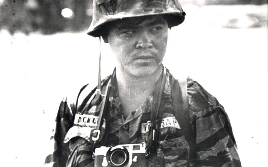 This undated photo shows Associated Press photojournalist Nick Ut in South Vietnam. 