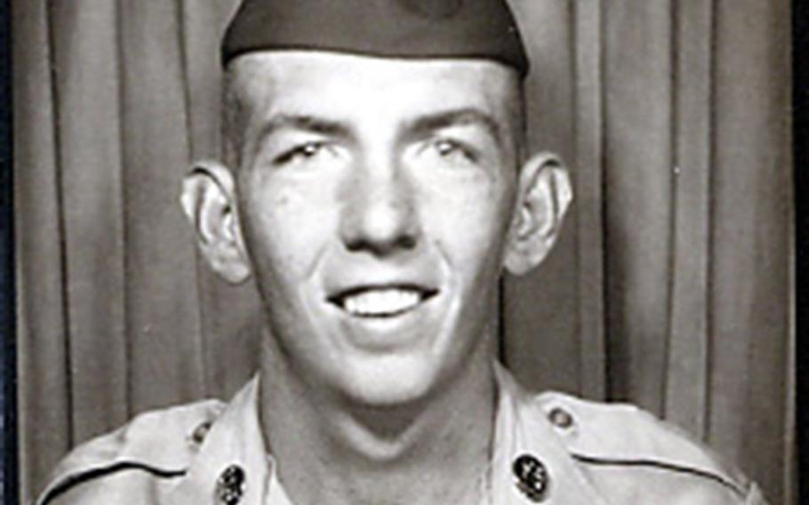 Tony Chliek at basic training at Fort Jackson, S.C., in 1968.