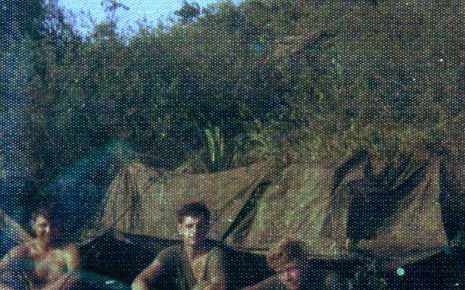 "Hiendl, me, Sgt. Hicks"