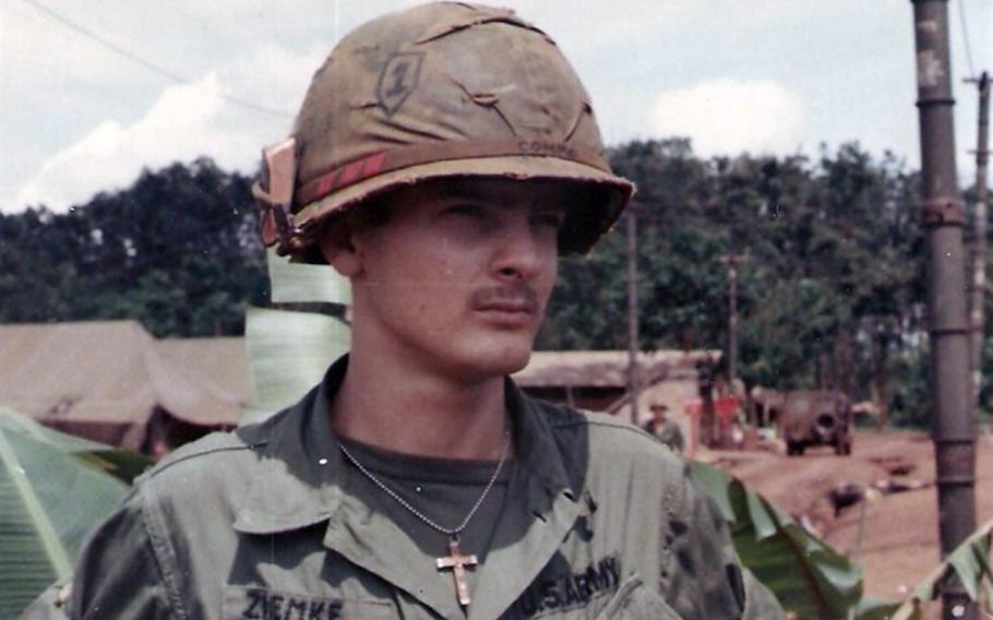 David Ziemke in Vietnam, 1967.