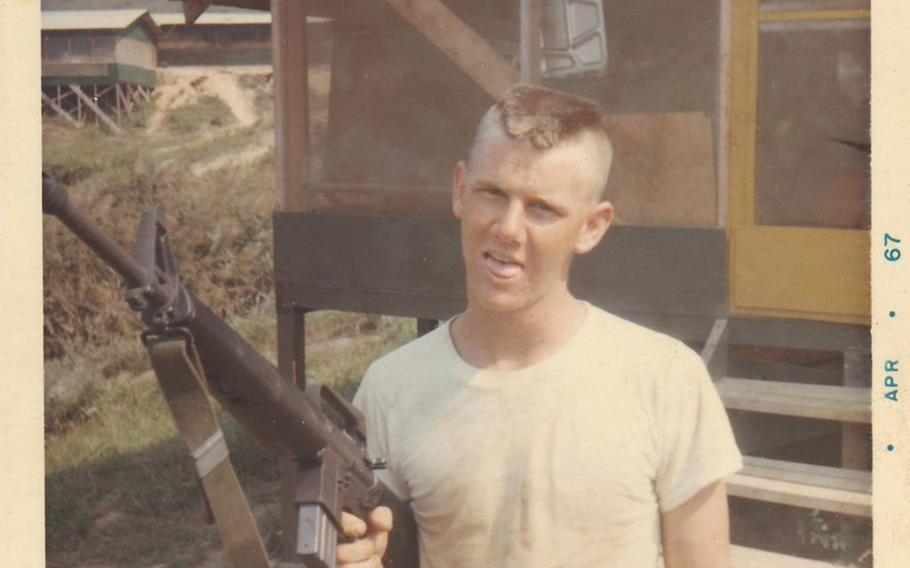 Greg Kleven in Vietnam in 1967.