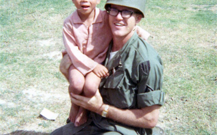 As described by Gary McClellan: "Me and a boy, December 1967."