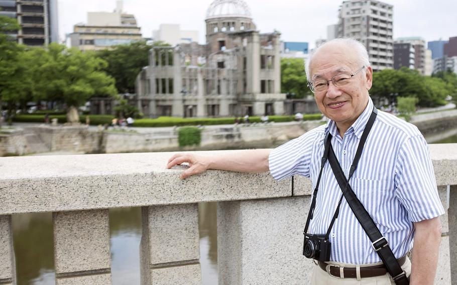 Norihiko Matsumoto, vice president of the Japan Professional Photographers Society and a native of Hiroshima, Japan, is hosting a one-month long exhibition of photos documenting the destruction of Hiroshima following the bomb. The exhibition at Hanzoman Station in Tokyo opened Aug. 4, 2015, and runs through the Aug. 30.