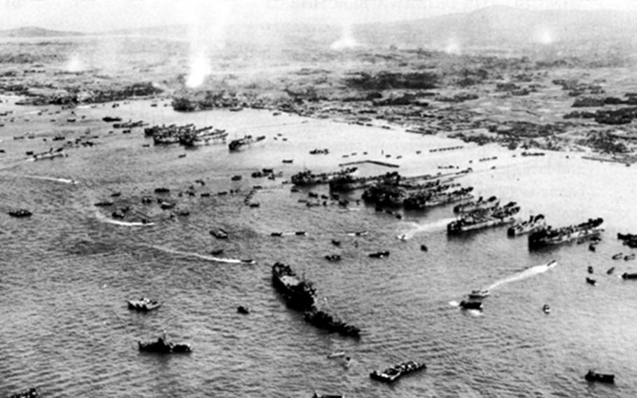 The main American landings occurred April 1, 1945 at the Hagushi beaches on western Okinawa. The battle would rage for the next 81 days.