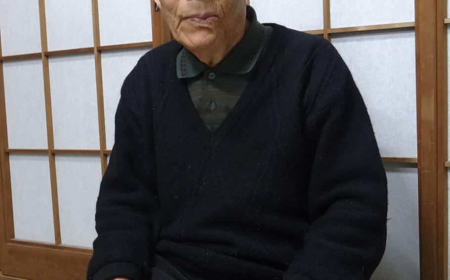 A retired calligraphy professor, Hiromu Morishita, 84, was exposed to an atomic bomb that was detonated in the center of Hiroshima in August 6, 1945. The temperature directly beneath the epicenter was said to be between 5,400 and 7,200 degrees Fahrenheit.