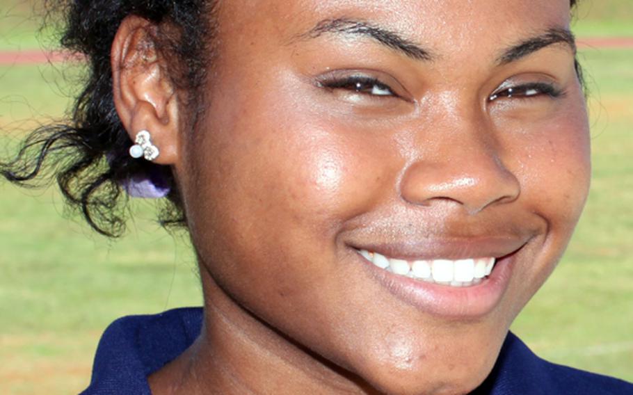 Guam High Panthers senior tennis player Amber Gadsden has been nameed Stars and Stripes girls Athlete of the Week for Nov. 6-13.