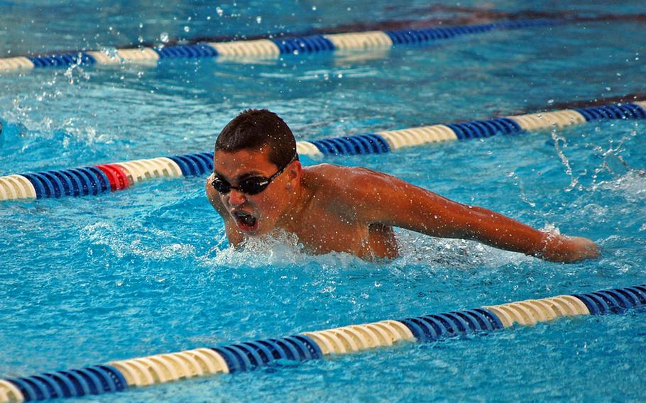 Sigonella freshman Brian Burke, 14, is already making waves in the world of competitive swimming.