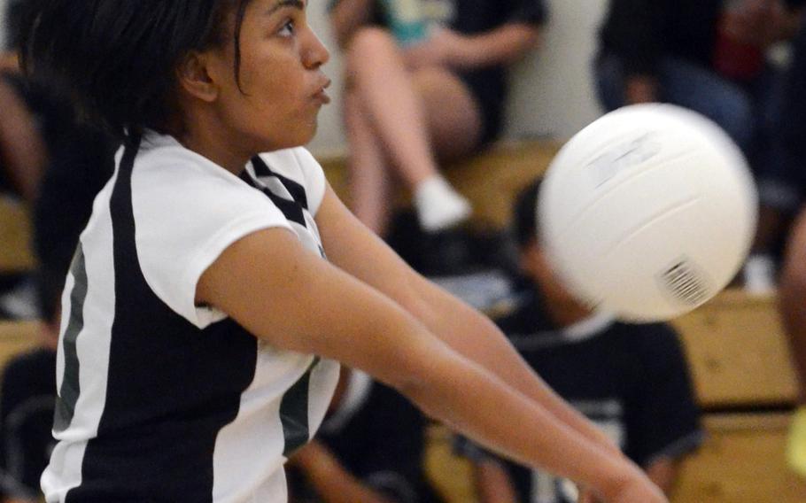 Daegu girls volleyball senior outside hitter Rachel Wyche.