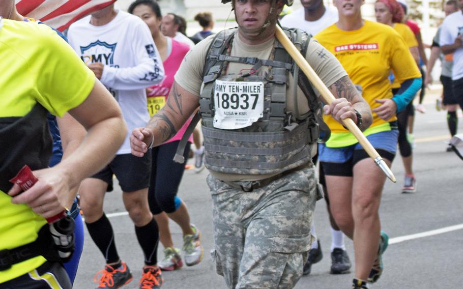 The Army Ten-Miler in Washington, D.C., on Oct. 9, 2016.
