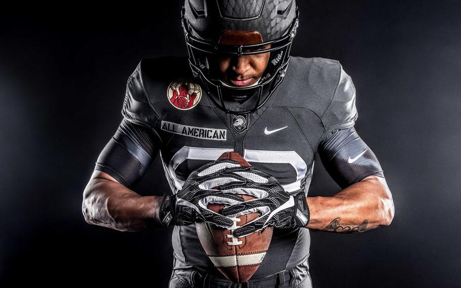 This year's West Point football uniform for the upcoming Army-Navy game was inspired by the World War II paratroopers of the 82nd Airborne Division.