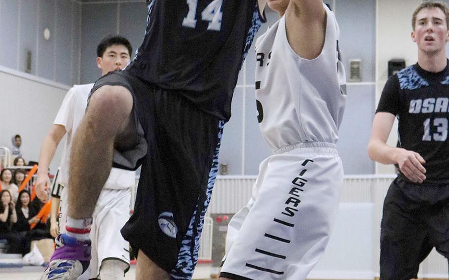 Joey Betts is the outside half of Osan's inside-outside combination heading into the Far East Division II tournament.