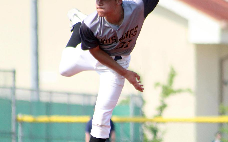 ASIJ right-hander Ian Donahue was named the Far East Division I baseball tournament MVP.